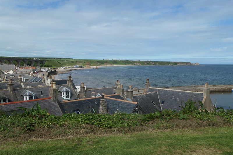 A view out over the beach at Cullen