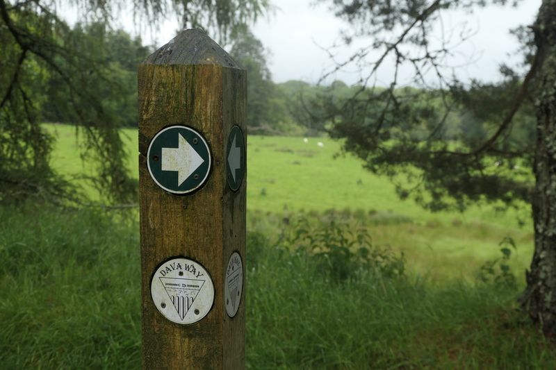 Dava Way waymarker