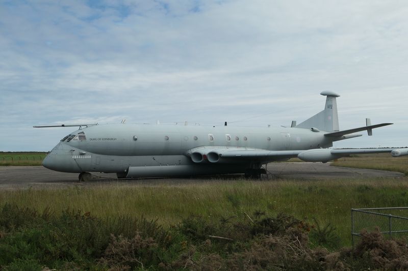 A jet at the military base